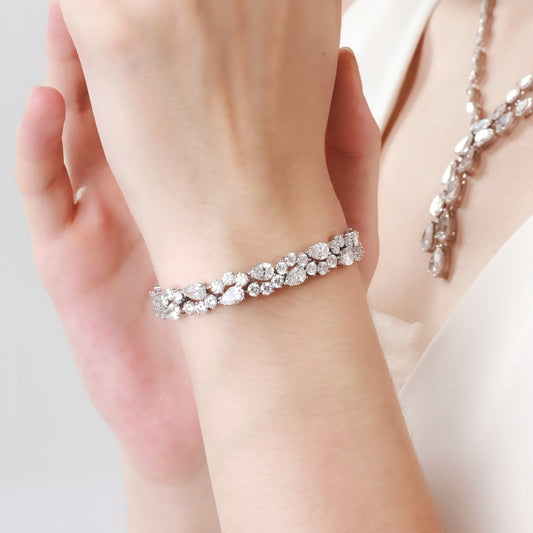 Lab Grown The Pearluna Diamond Bracelet