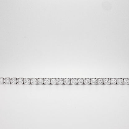 Lab Grown Round Brilliant Diamond Tennis Bracelet | 0.40ct each
