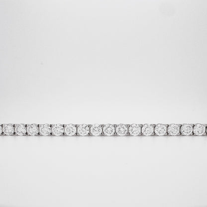 Lab Grown Round Brilliant Diamond Tennis Bracelet | 0.50ct each